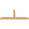Ekena Millwork Portland Timber Gable Bracket, Western Red Cedar, 96"W x 44"H x 5 1/2"D x 5 1/2"F, 11/12 Pitch GBW096X44X0606POR00SWR - alternate 3